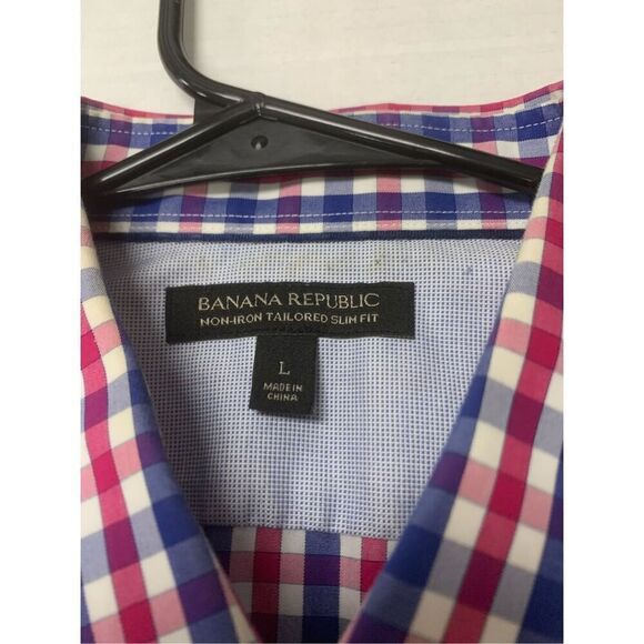 Checkered Patterned Banana Republic Top - Picture 4 of 7